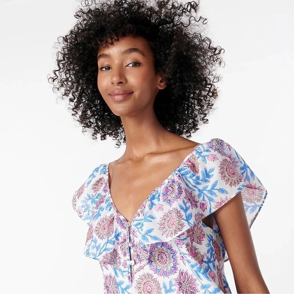 J. Crew crew ruffle